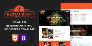 ESS - Restaurant HTML Template