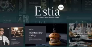 ESTIA - Culinary Powerpoint Template - TemplateMonster