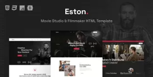 Eston - Movie Studio & Filmmaker HTML Template