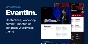 Eventim - Conference & Events WordPress Theme