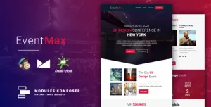 EventMax - Responsive Email for Events & Conferences