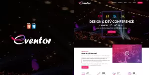 Eventor - Conference & Event HTML Template