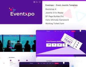 Eventxpo - Event & Conference Joomla Template