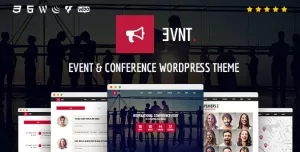 Evnt - Event and Conference WordPress Theme