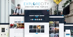 Explore City - Directory Listing Template
