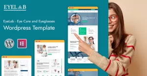EyeLab - Eye Care and Eyeglasses Wordpress Template