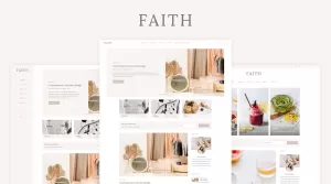 Faith - Blog and Shop WordPress Theme
