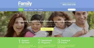 Family Center Responsive Joomla Template - TemplateMonster