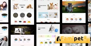 Famipet - Pet Food Shop Responsive Shopify Theme