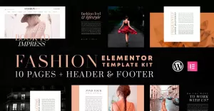 Fashion Art - Elementor Template Kit - WooCommerce Compatible