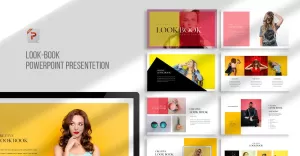 Fashion Look Book Presentation PowerPoint template