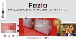 Fezio - Handbags & Shopping Clothes Shopify Theme