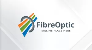 Fibre - Optic Logo - Logos & Graphics