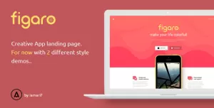 Figaro - App Landing Page