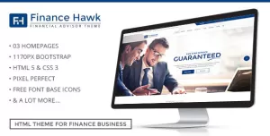 Finance Hawk – Business Consultancy Template