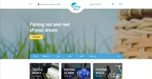Fishing Store OpenCart Template