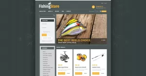 Fishing Store VirtueMart Template
