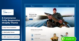 Fishingstar - Multipurpose Premium Fish Tools Shopify 2.0 Theme