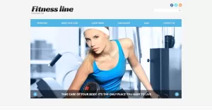 Fitness Club for Profit Joomla Template - TemplateMonster