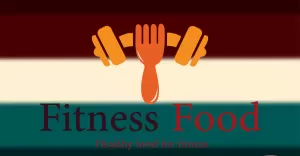 Fitness Food Logo  Template
