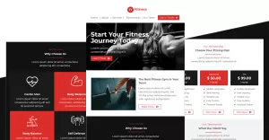 Fitness – Modelo de e-mail multifuncional de fitness e academia responsivo