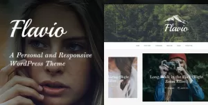 Flavio - A Personal & Responsive WordPress Theme