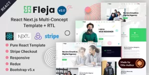 Fleja - React Next Multi-Concept Responsive Template