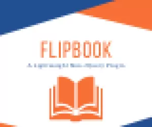 FlipBook - Lightweight Non-JQuery Plugin