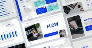 Flow - UI Design Presentation Keynote Template