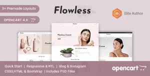 Flowless - Beauty & Cosmetics Opencart Theme
