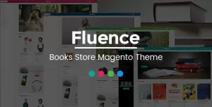 Fluence - Books Store Responsive Magento Theme