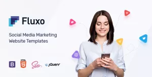 Fluxo - Social Media Marketing Template