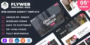 Flyweb - Web Design Agency HTML Template