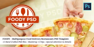 Foody - Multipurpose Fast Food/Restaurant PSD Template