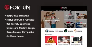 Fortun - Blog & Magazine HTML5 Template