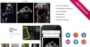 Fotozy - The Photography Store Responsove WooCommerce Theme