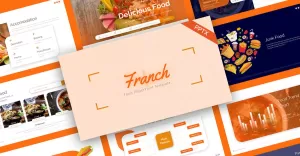 Franch Food PowerPoint Template