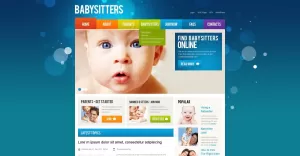 Free Babysitter WordPress Theme