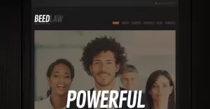 Free Black Lawyer WordPress Theme