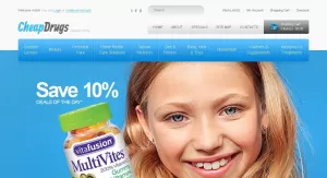 Free Drug Store OpenCart Template
