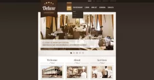 Free European Restaurant WordPress Theme & Website Template