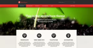 Free Farm Responsive Website Design