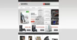 Free Games OpenCart Template