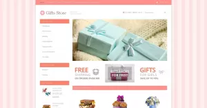 Free Gifts Store Responsive Shopify Theme - TemplateMonster