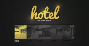 Free Hotels WordPress Theme & Website Template