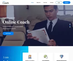 Free Coach WordPress Theme Life Download 4 Coaching Sites