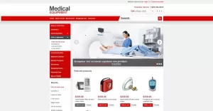 Free Medical Equipment OpenCart Template - TemplateMonster