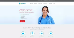 Free Medical Website Template