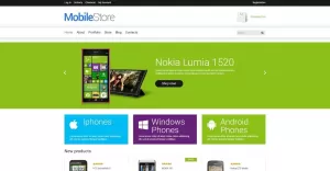 Free Mobile Store Responsive WooCommerce Theme