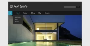 Free Modern Real Estate Agency WordPress Template